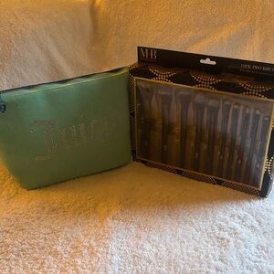 Juicy Couture Mint Bag with MB Brush Set